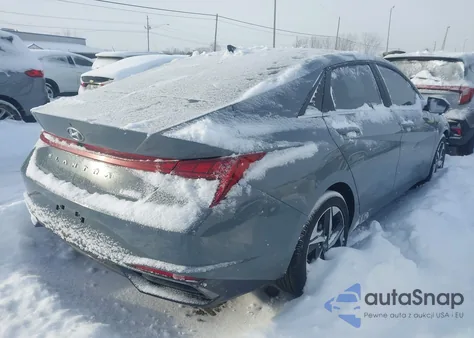 2022 Hyundai Elantra Limited z USA, uszkodzony, nr VIN KMHLP4AG7NU348529